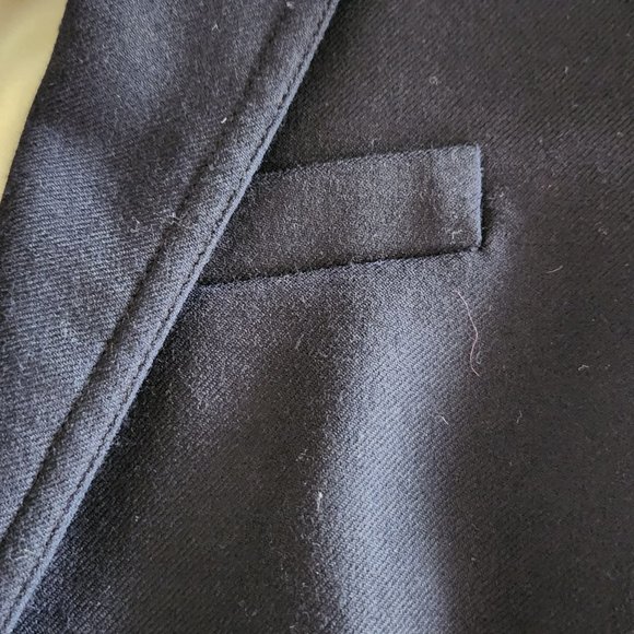 J. Crew schoolboy strong shoulder 2 gold button wool jacket/blazer Sz 2 - Picture 10 of 14